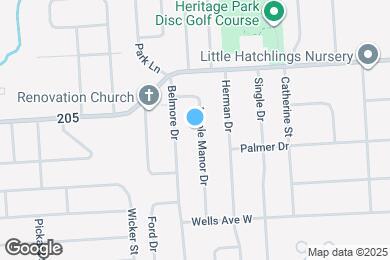 Map image of the property - 114 Maple Manor Dr