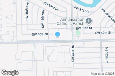 Map image of the property - 4231 SW 41st St