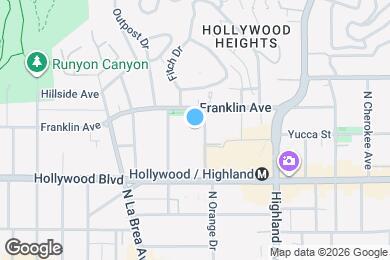 Map image of the property - The Orly