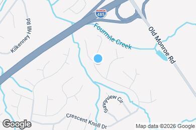 Map image of the property - 3330 Crescent Knoll Dr