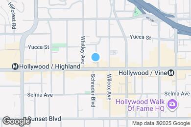 Map image of the property - 6533 Hollywood Blvd