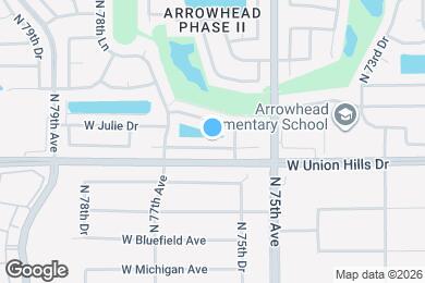 Map image of the property - 7608 W McRae Way