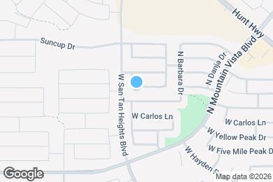Map image of the property - 3855 W Belle Ave