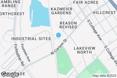 Map image of the property - 511 W Duncan St