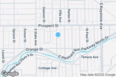 Map image of the property - 1151 S Randolph St