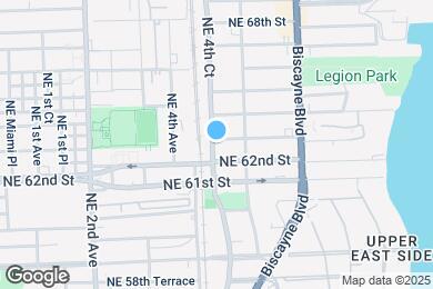 Map image of the property - 424 NE 63rd St