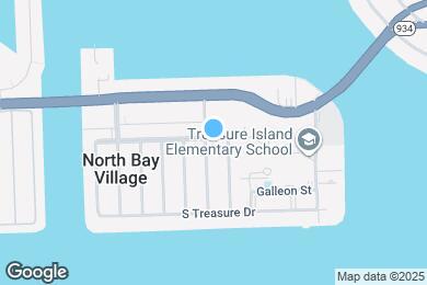 Map image of the property - 1700 N Treasure Dr