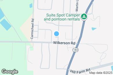 Map image of the property - 1110 Allyson Ave