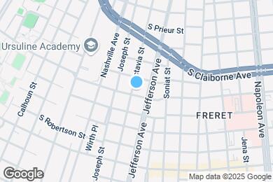 Map image of the property - 2705 Octavia St