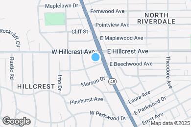 Map image of the property - 21 W Beechwood Ave