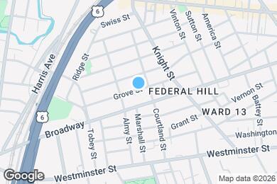 Map image of the property - 94 Grove St