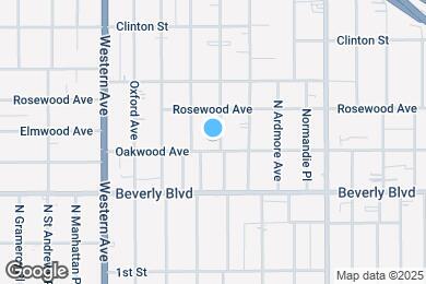 Map image of the property - 409 N Harvard Blvd