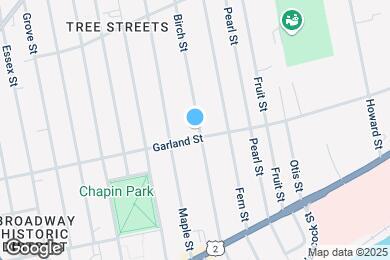 Map image of the property - 164 Birch St