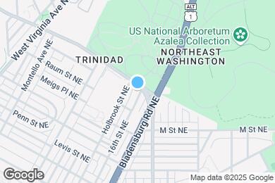 Map image of the property - 1278 16th St NE