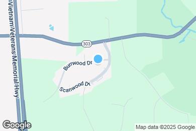 Map image of the property - 3421 Burrwood Dr