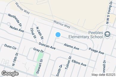 Map image of the property - 1710 Cole St