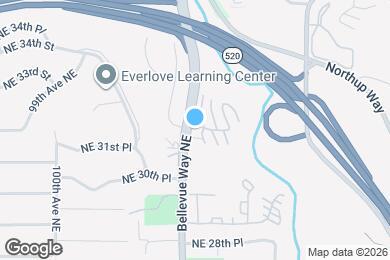 Map image of the property - 10401 NE 32nd Pl