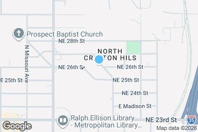 Map image of the property - 2701 Normandy St