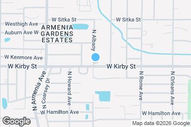 Map image of the property - 1915 W Kirby St