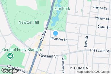 Map image of the property - 36 Blossom St