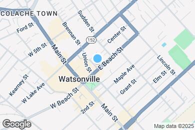Map image of the property - 103 E Beach St