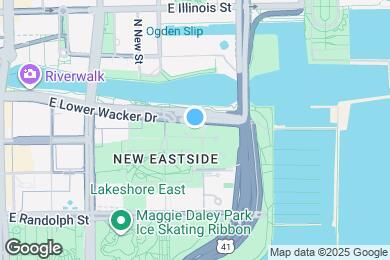 Map image of the property - 420 E Waterside Dr