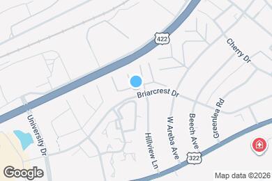 Map image of the property - Briarcrest Gardens Apartments & Townhomes
