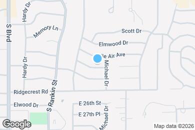 Map image of the property - 637 Redstone Ave