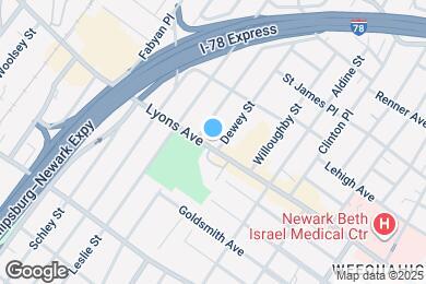 Map image of the property - 349 Lyons Ave