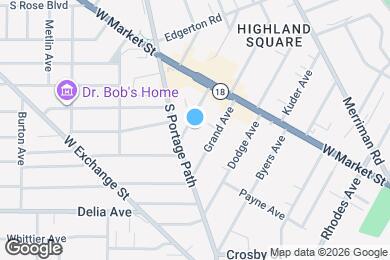 Map image of the property - 53 S Highland Ave
