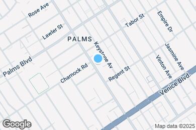 Map image of the property - 3644 Overland Ave
