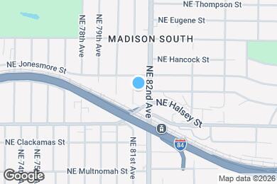 Map image of the property - 1630-1632 NE 81ST AVE