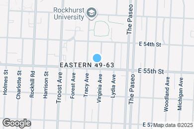 Map image of the property - 5436 Virginia Ave