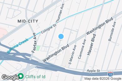 Map image of the property - 2212 Clyde Ave