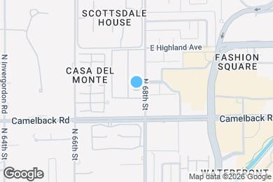 Map image of the property - 4600 N 68th St