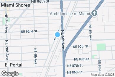 Map image of the property - 9011 NE 4th Avenue Rd