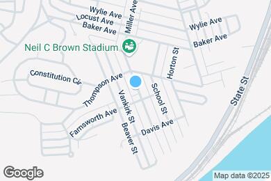 Map image of the property - 821 Miller Ave