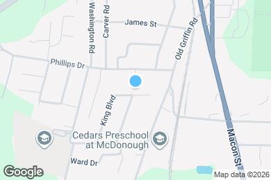 Map image of the property - 195 King Blvd