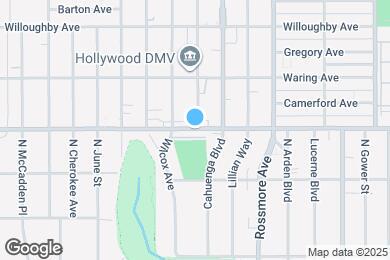 Map image of the property - 5932 Melrose Ave