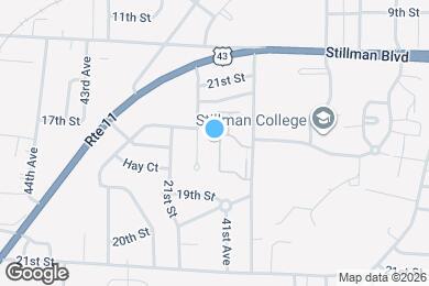 Map image of the property - Creekwood Village Apartments