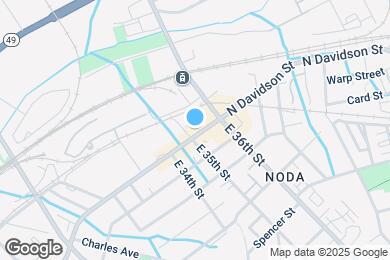 Map image of the property - 3205 N Davidson St