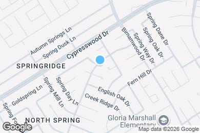 Map image of the property - 2610 Heather Knoll Dr