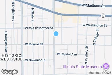 Map image of the property - 210 S Walnut St