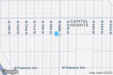 Map image of the property - 4267 N 68th St