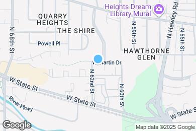 Map image of the property - The Enclave Luxury Apartments