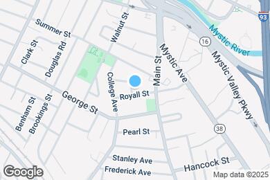 Map image of the property - 21 Royall St