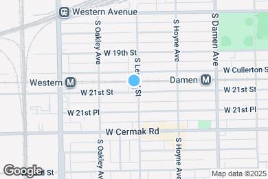 Map image of the property - 2024 S Leavitt St