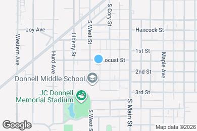 Map image of the property - 219 Locust St