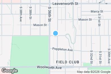 Map image of the property - 1100 S 35th Ave