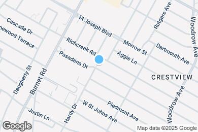 Map image of the property - 1920 Pasadena Dr